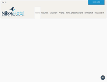 Tablet Screenshot of hotel-nikos.gr